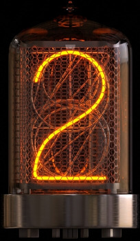 Clock tens second